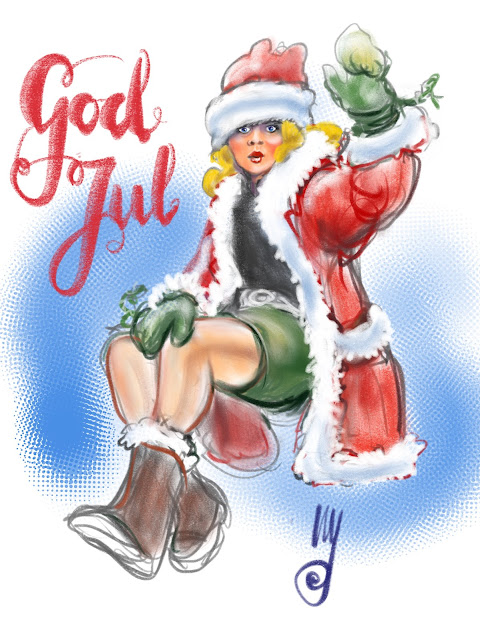 Of course, Santa is a woman by Ulf Artmagenta