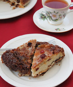 Food Lust People Love: Traditionally, this British afternoon teacake is made with raisin, sultanas and/or currants. My cranberry lardy cake is studded with dried cranberries, but fear not, it is amply filled with the requisite lard and sugar, for a properly respectable teatime treat.