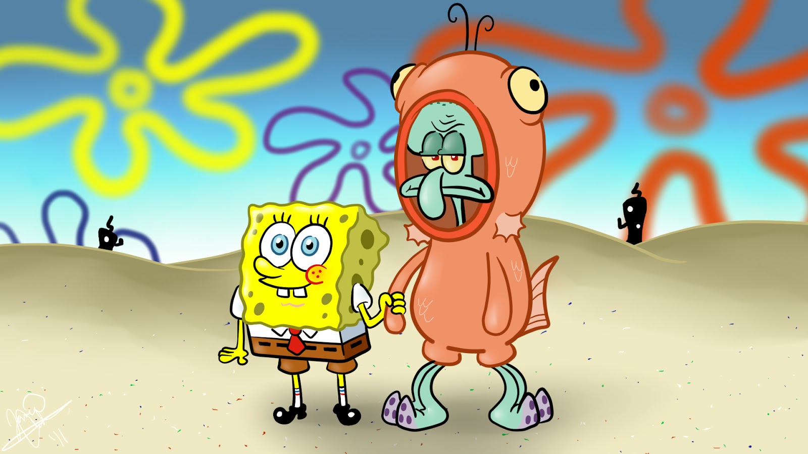  gambar  spongebob  lucu XTRA TWO