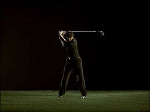 tiger woods swing. Tiger Woods golf swing in slow