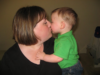 kiss for mommy