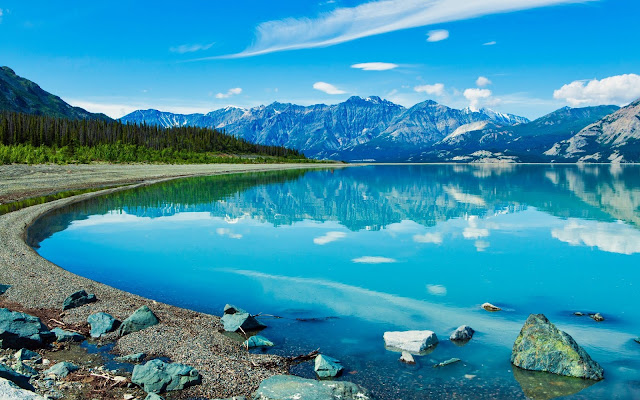 Beautiful Kluane Lake