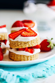 Strawberry Shortcake is perfect for Shavuot - vegan and gluten free | Land of Honey