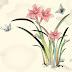 Flowers vector wallpapers.