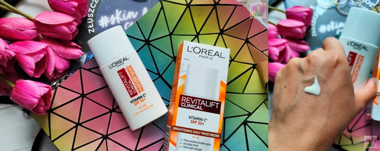 L'OREAL PARIS REVITALIFT Clinical rozświetlacjący krem na dzień z SPF 50+