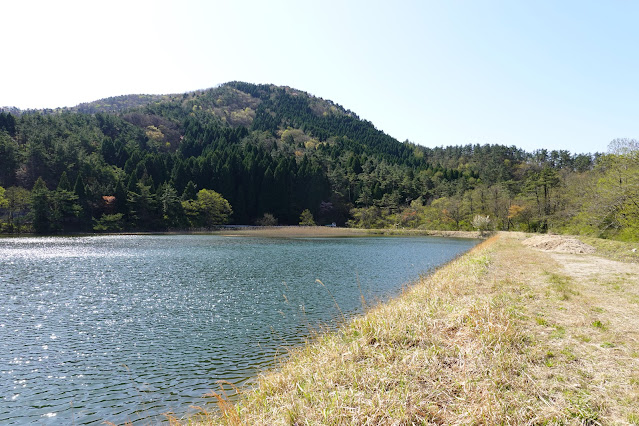 鳥取県西伯郡大山町鈑戸 種原集落の溜池