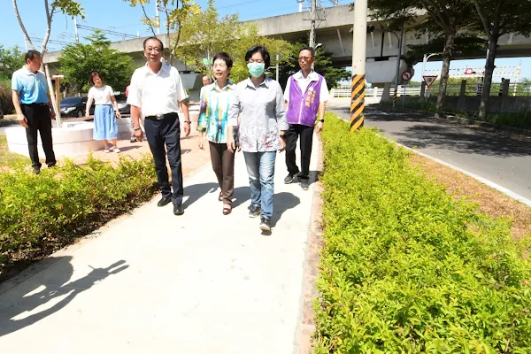 彰化縣營造友善自行車道 視察三鐵跑水高鐵彰化站