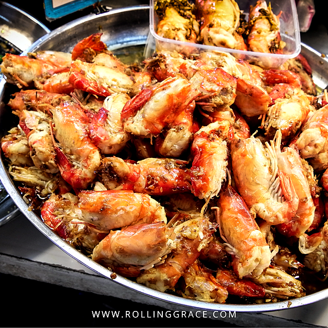 freshwater prawns sarawak