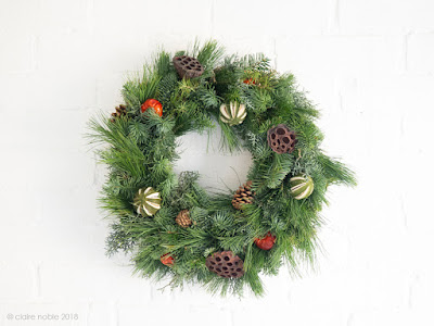 Traditional Christmas Wreath by welaughindoors