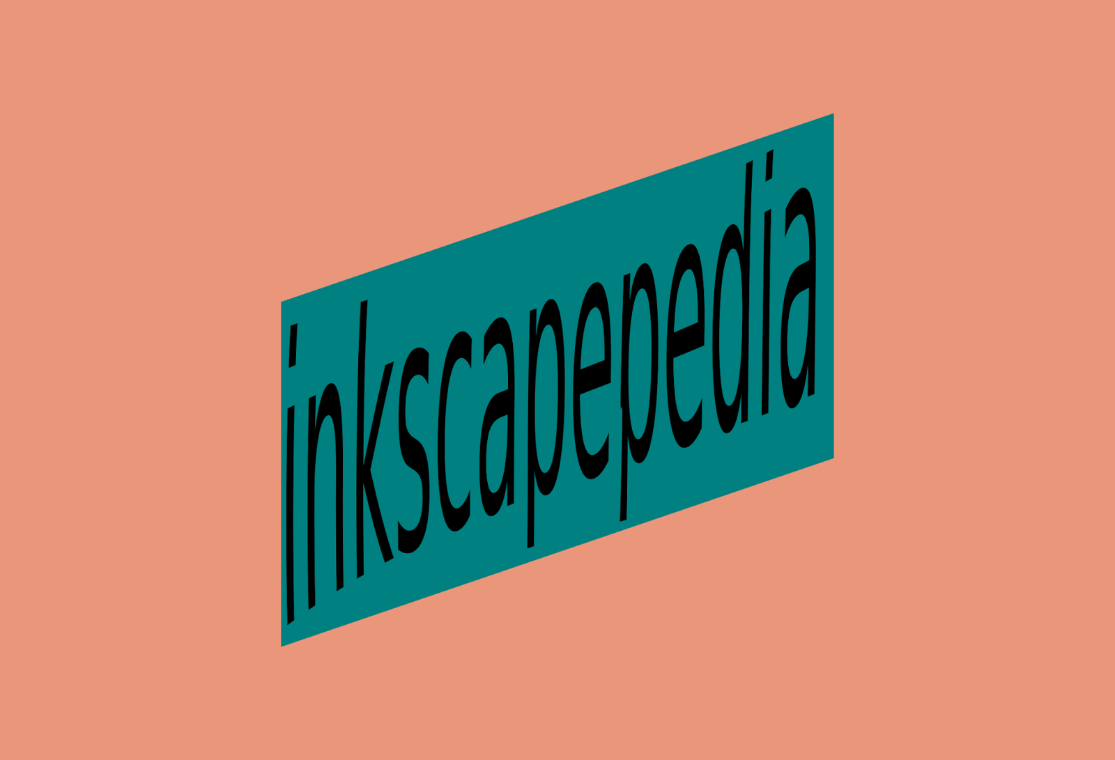 Perspective Text Di Inkscape InkscapePedia