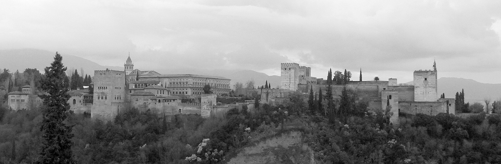 View of the Alhambra from Mirador de San Nicolas