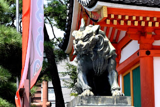 京都 八坂神社 狛犬