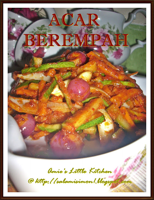 AMIE'S LITTLE KITCHEN: Iftar Hari Pertama: Nasi Beriani 