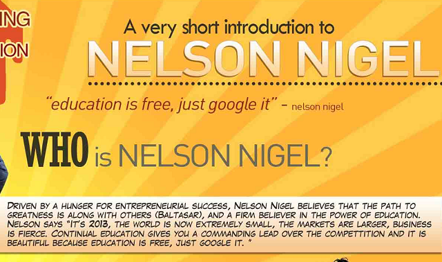 All about Nelson Nigel