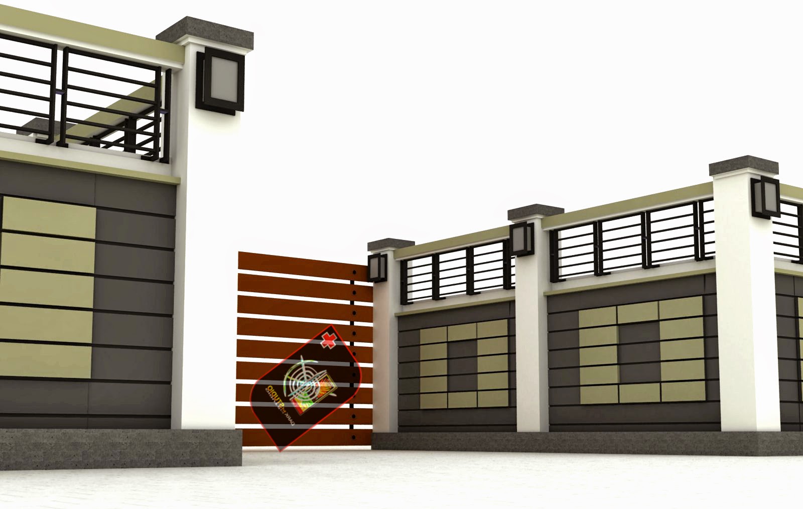 Model Pagar Rumah Minimalis Dari Tembok Dan Besi Satu Solusi