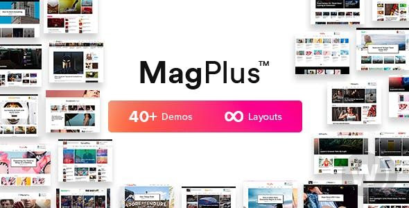 MagPlus v5.4 NULLED – WordPress Theme for Blogs, Magazines