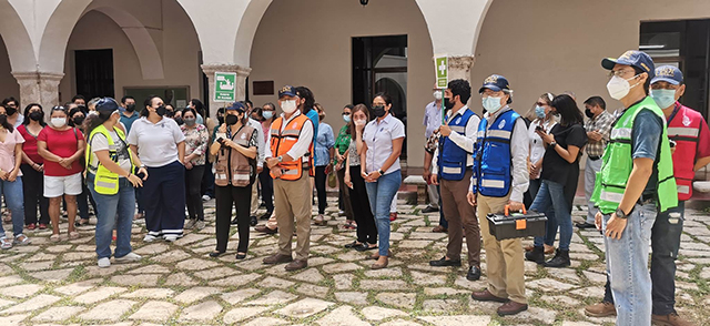 Supera Yucatán expectativas de simulacros de evacuación en 67 municipios