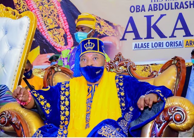 Celebrating The Oluwo of Iwoland Oba Abdulrasheed Adewale Akanbi's 5th Year Coronation