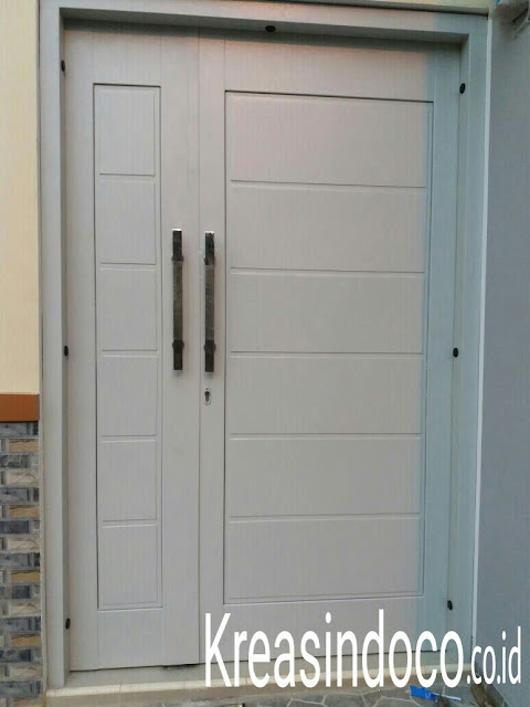 Harga Pintu  Panel Besi  Untuk Pintu  Utama  Rumah dan Pabrik 