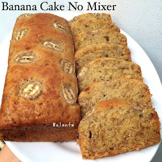 Emak Resep - Resep Banana Cake No Mixer