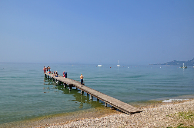 strand bardolino gardasee