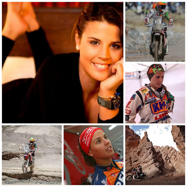 Laia Sanz. The Iron Lady. Novena en el Dakar 2015.