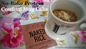 CUCB Goals & No-Bake Protein Confetti Mug Cake