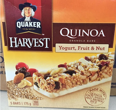 Product Recall Quaker Harvest Quinoa Granola Bars