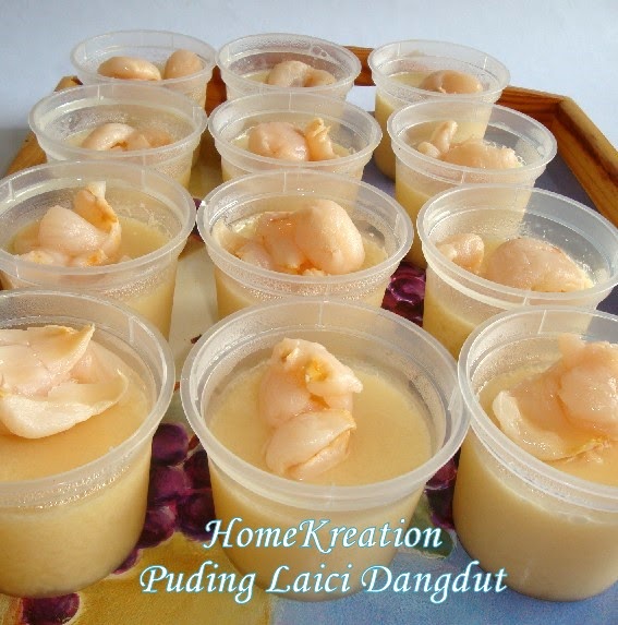 HomeKreation - Kitchen Corner: Puding Laici Dangdut