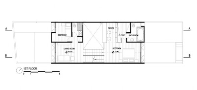 Three storey transparent house, Brazil