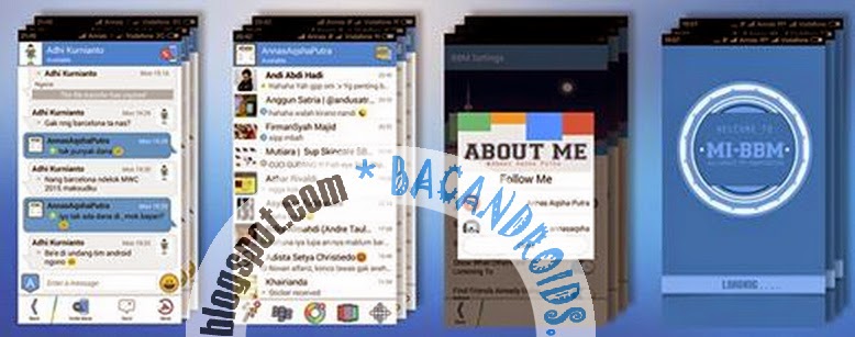 MI-BBM Mod Blue 2.7.0.21 apk