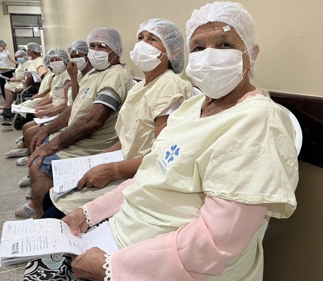 Programa Opera Paraíba promove mutirão de catarata no Hospital Regional de Queimadas