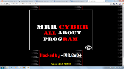 MRR Cyber ~ Script Deface