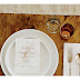 Simple table setting for a wonderful Sunday roast