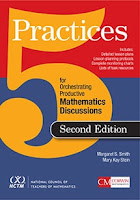 Cover image of 5 Practices for Orchestrating Productive Mathematics Discussions text.