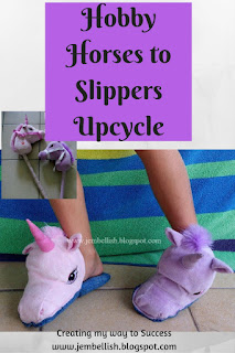 Soft Toy to Slippers Upcycle