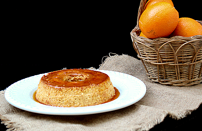 orange pudding recipe