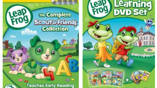 11 DVDs LeapFrog Learning and CD Music Set