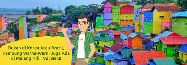 Wisata Kampung Warna-Warni di Malang