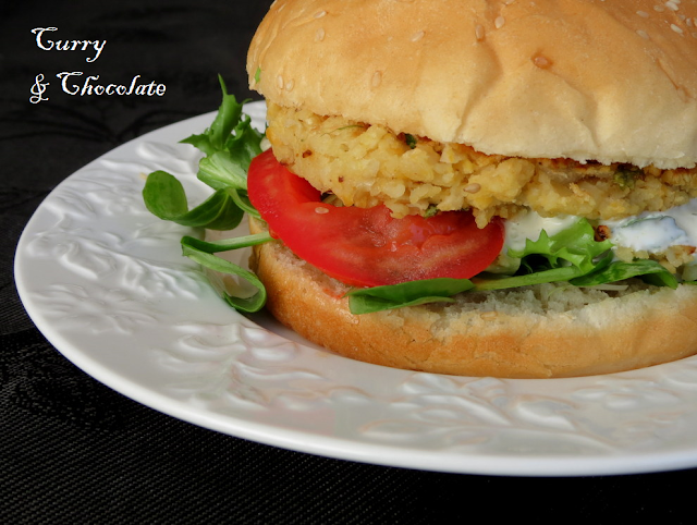 Chickpea and couscous burgers