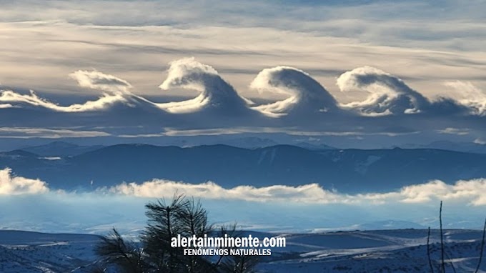 Raro fenómeno de nubes con forma de olas que sorprendió miles de habitantes de Estados Unidos, ¿es augurio de algo?