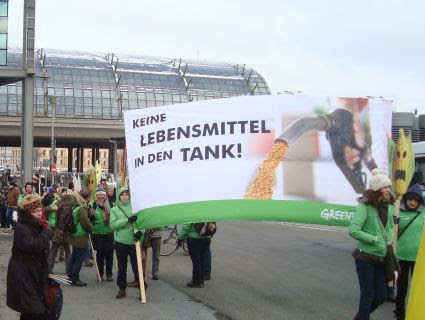 Keine Lebensmittel in den Tank