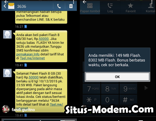 Baru !!! Promo Internet Telkomsel Flash 8 GB Cuma Rp 50 ribu Bisa dipakai 24 Jam  selama 30 Hari 