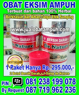 Obat gatal eksim bersih darah de nature