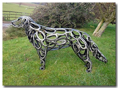 amazing horseshoes sculptures Seen On www.coolpicturegallery.net