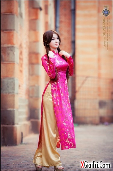 Xinh tươi áo dài Việt Nam