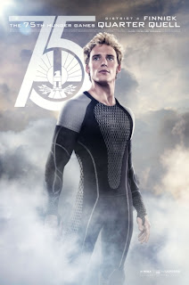 The Hunger Games Catching Fire promo art character poster - Finnick