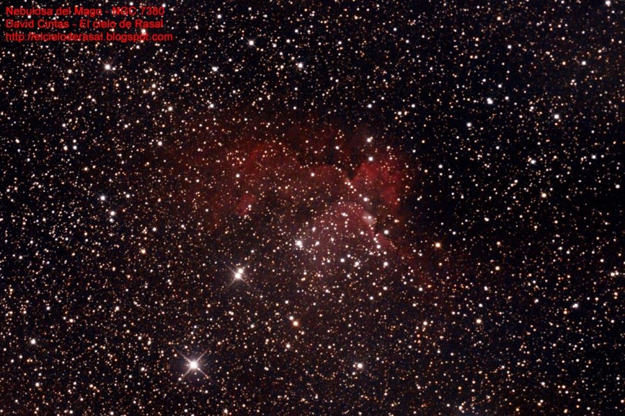 Nebulosa Mago NGC7380 - El cielo de Rasal