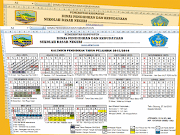 Unduh File Format Excel Kalender Pendidikan dan Perhitungan Hari Efektif Sekolah Non Kurikuler 2016