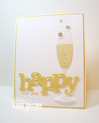 Happy for You card-designed by Lori Tecler/Inking Aloud-stamps from Winnie and Walter